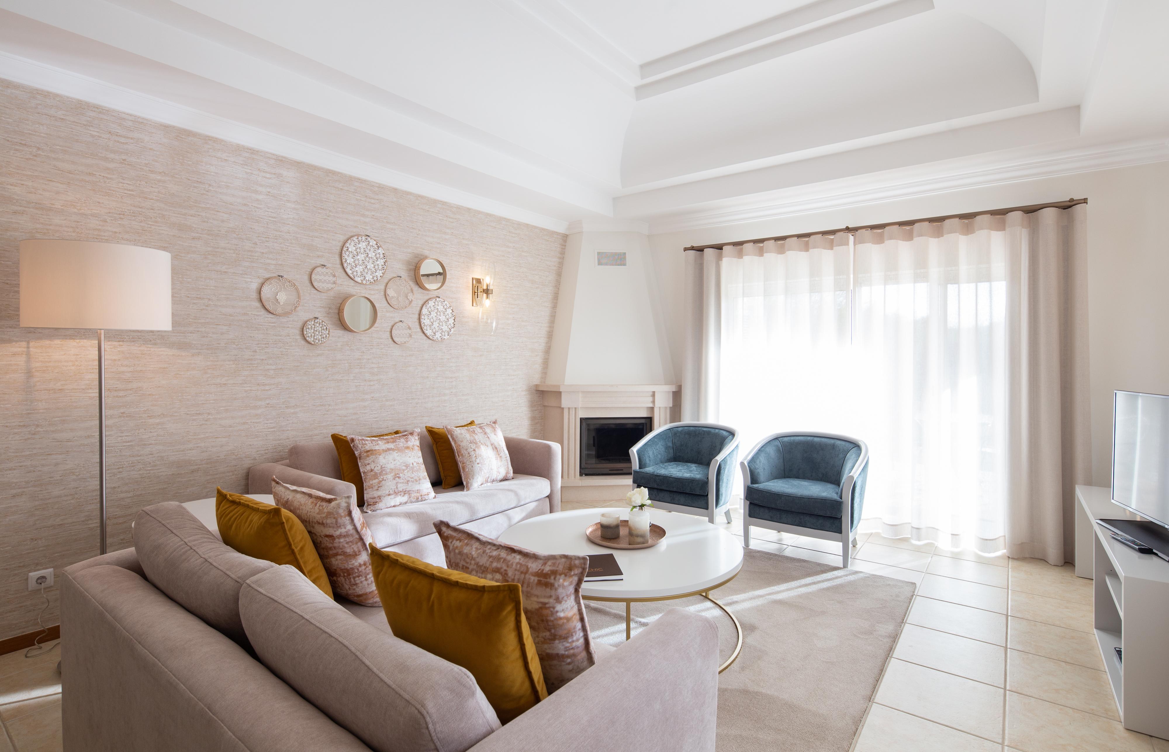 Vale D'Oliveiras Quinta Resort & Spa Carvoeiro  Exterior foto A living room at the hotel